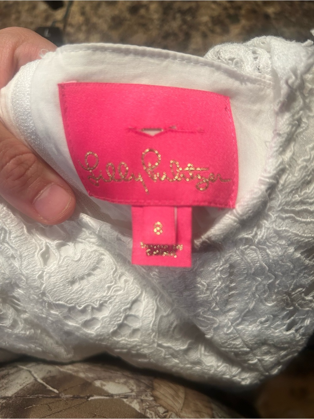 Lilly Pulitzer Sharice Dress in Multi Coral Bay - Picture 6 of 6